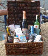 Purely Cornish Fowey Feast Hamper (Important add a message before you add to cart.)